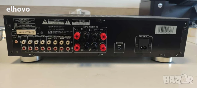 Стерео усилвател Pioneer A-207R, снимка 3 - Ресийвъри, усилватели, смесителни пултове - 51191689
