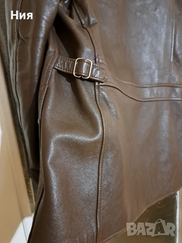 Кожено яке, снимка 6 - Якета - 54000410