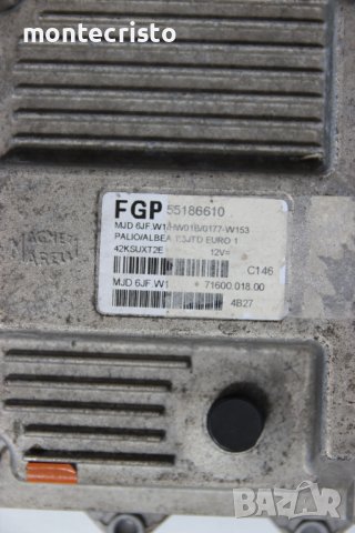 Моторен компютър ECU Fiat Palio Albea (2002-2006г.) 71600.018.00 / 55186610 / 7160001800, снимка 2 - Части - 37416688
