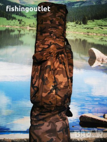 Висок клас шарански калъф за три въдици с макари Formax 145см до 205см, снимка 6 - Такъми - 42903201