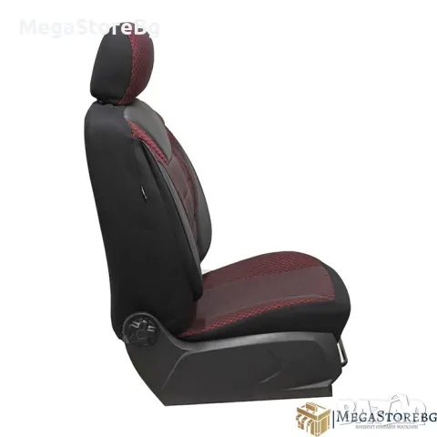 Тапицерия за автомобил, кола, седалки 1181 класико черно / бордо, снимка 5 - Аксесоари и консумативи - 48023569