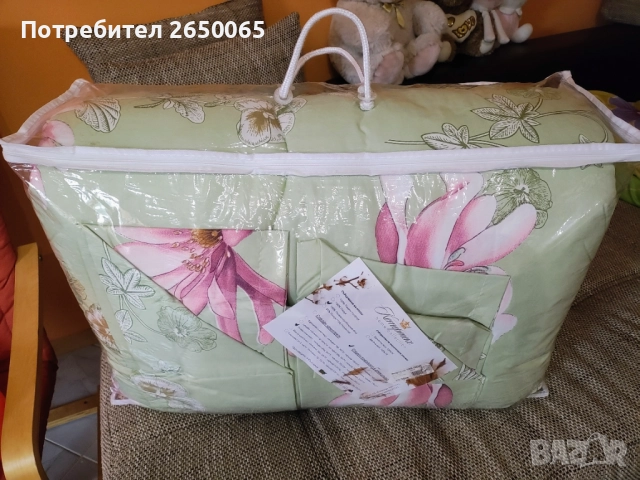 Нов спален комплект за спалня 2/2,20см. / Памук!