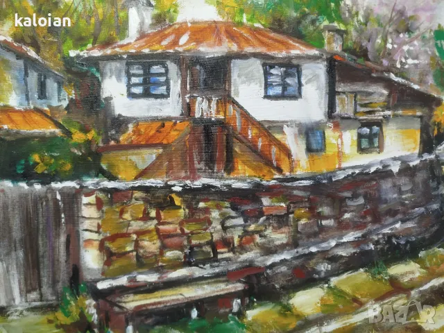 Венелин Петров. Масло на платно. Подписани авторски картини с размери от снимките. Цена 200 лв броя., снимка 8 - Картини - 49982962