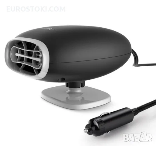 Електрически нагревател за кола 12V 2-в-1, автомобилен нагревател и размразител за предно стъкло