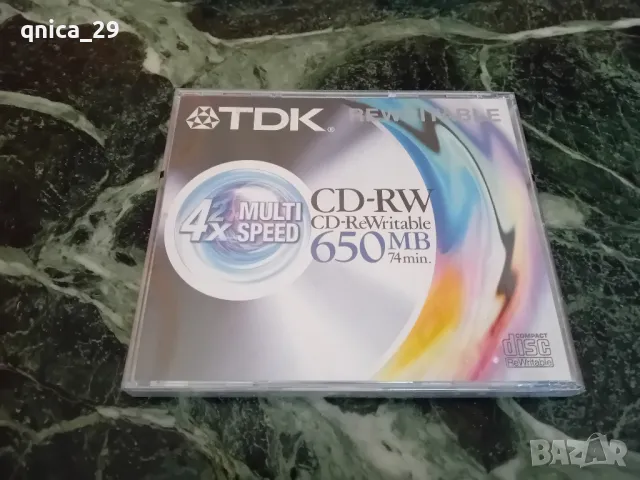 TDK  CD-RW 650mb