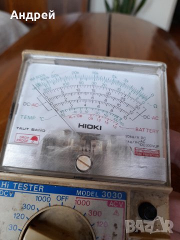 Стар мултицет Hioki, снимка 2 - Антикварни и старинни предмети - 42539505