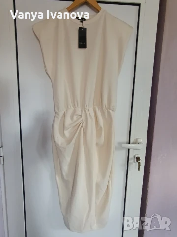 Sheilay  рокля цвят крем