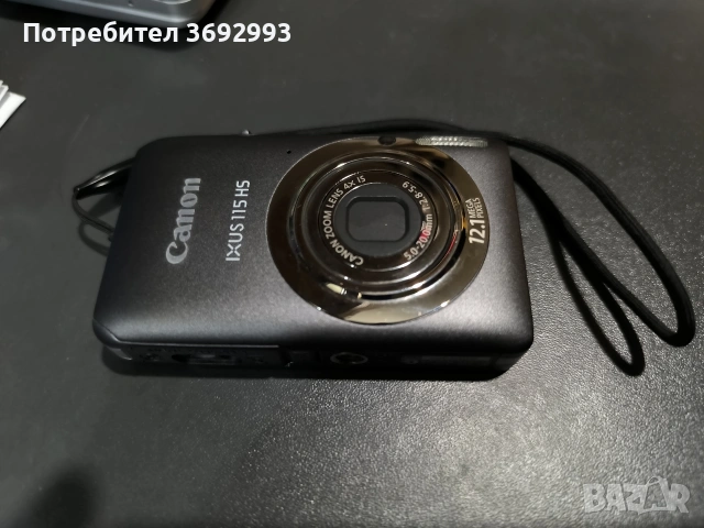 Фотоапарат Canon IXUS 115 HS , снимка 5 - Фотоапарати - 54102048