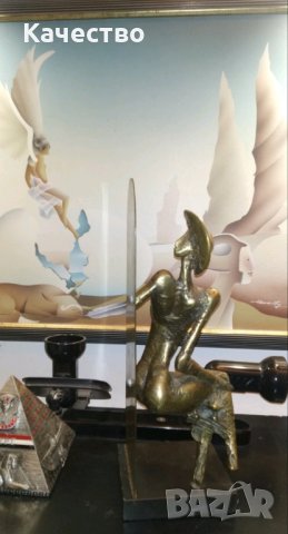 Бронзова скулптура , снимка 9 - Статуетки - 35418251