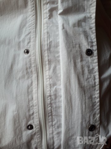 Бяло мъжко шушляково яке La Rose размер Л, снимка 8 - Якета - 39116729