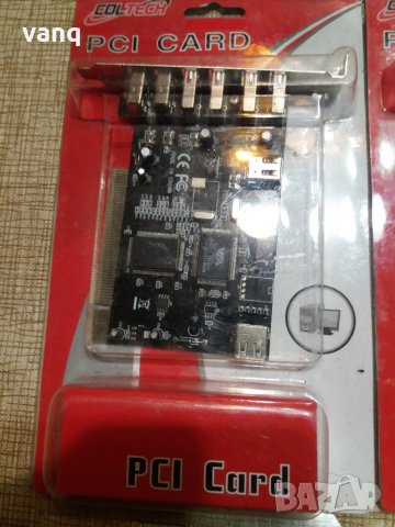 PCI КАРТА;4×USB USB 2.0. .2×1394