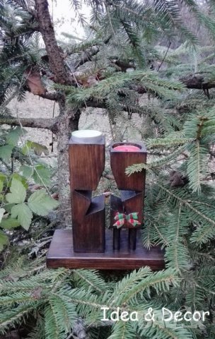 Свещник звезда