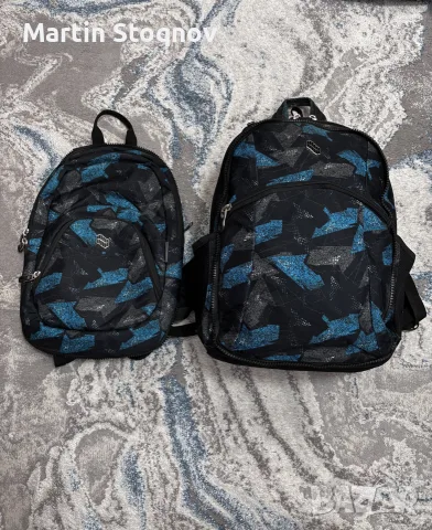 Ученическа раница 2в1 Pulse Teens Blue Arrow, черно-синя