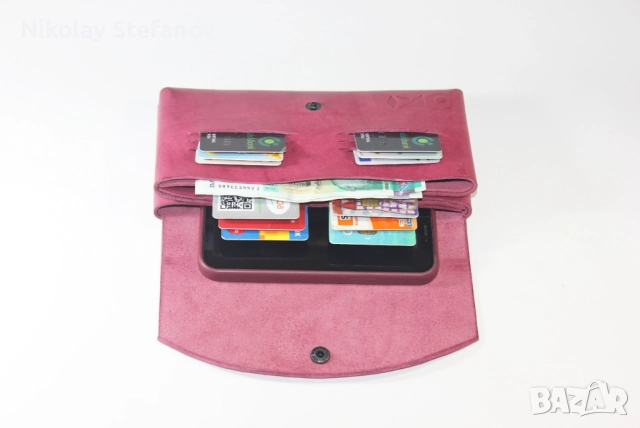 Дизайнерски оригами портфейл, снимка 6 - Портфейли, портмонета - 52755429