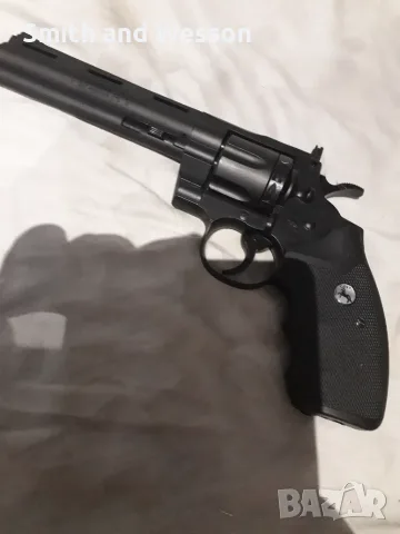 Въздушен Револвер Colt Python ,3 joules ! , снимка 3 - Въздушно оръжие - 55804472