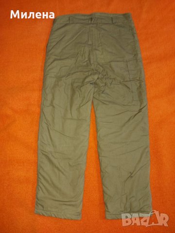 ПАНТАЛОН МАСЛЕНО ЗЕЛЕН С ПОДПЛАТА, снимка 2 - Панталони - 31320912