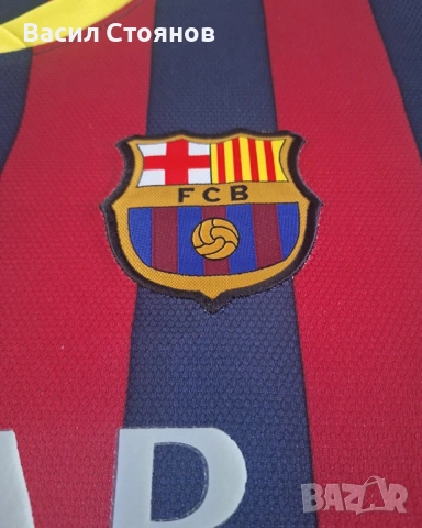 Барселона/Barcelona #10 Messi Nike home 2013-14г. - размер М, снимка 4 - Фен артикули - 54346217