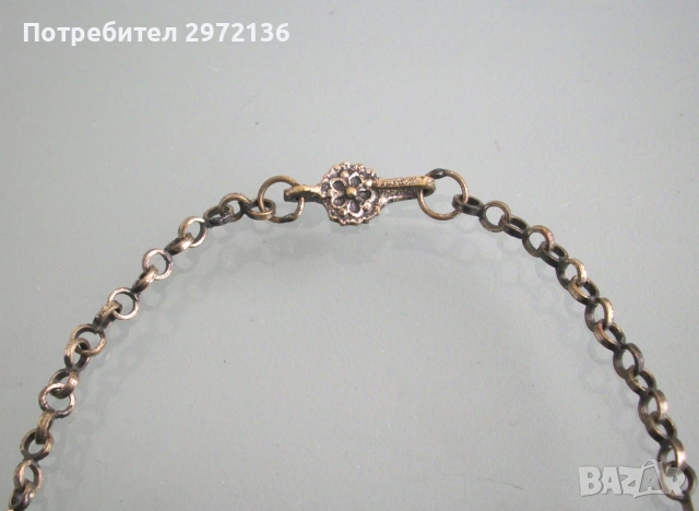 Колие с подкови за късмет, снимка 4 - Колиета, медальони, синджири - 53126909