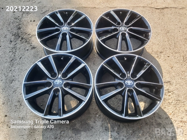 4 броя алуминиеви джанти за Toyota Corolla,Toyota Auris 16, снимка 3 - Гуми и джанти - 51486409