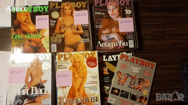 Playboy колекция списания 7 €бр-колекция 2002, 2003, 2004, 2005, 2006 година, снимка 7 - Списания и комикси - 55982286