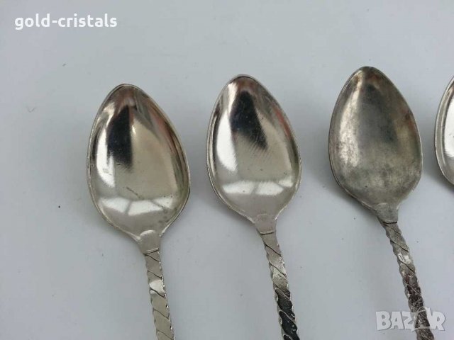  Стари руски лъжички филигран, снимка 10 - Антикварни и старинни предмети - 29571004