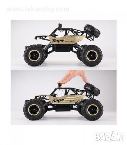 ДЕТСКА КОЛИЧКА ROCK CRAWLER 4WD 1:12 С ДИСТАНЦИОННО УСТРОЙСТВО - код 2516, снимка 14 - Електрически играчки - 33937552