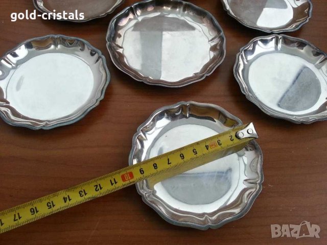 Метални немски чинийки, снимка 6 - Антикварни и старинни предмети - 31628054