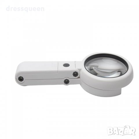 2786 Настолна лупа с LED осветление и увеличение 5х и 11х, снимка 6 - Други стоки за дома - 30455988