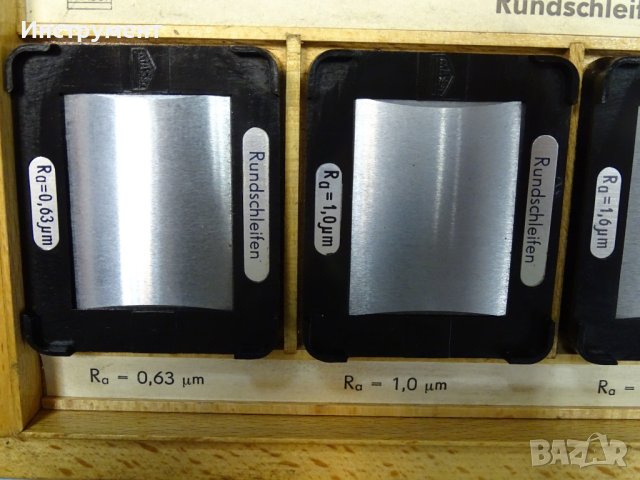 Еталон за грапавост MASSI Rundschleifen Ra-0.63-2.5, снимка 4 - Куфари с инструменти - 40776585