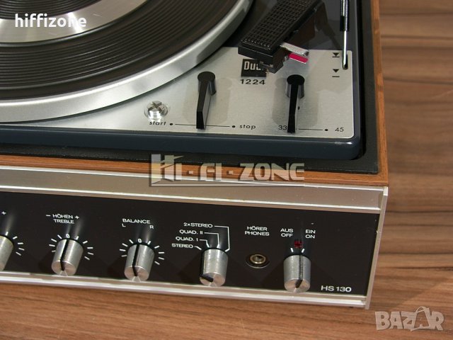 ГРАМОФОН Dual hs 130 /3, снимка 6 - Грамофони - 36667724