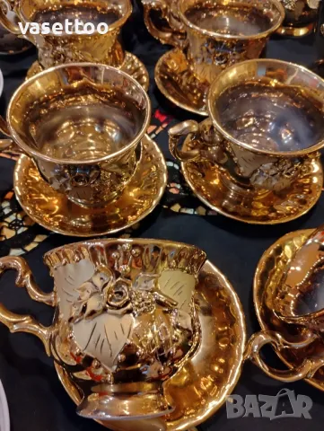 Много злато и красота, снимка 7 - Сервизи - 48168976