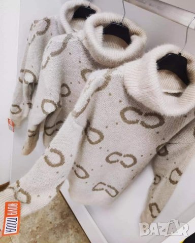 мек пуловер🍂, снимка 2 - Блузи с дълъг ръкав и пуловери - 42490317