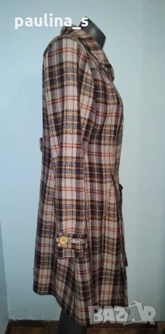 Бутикова селекция, кашмирено палто "container" / голям размер , снимка 7 - Палта, манта - 31093807