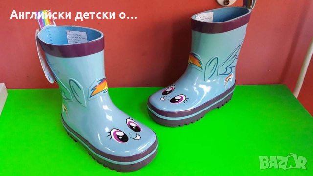 Английски детски гумени ботуши, снимка 3 - Детски боти и ботуши - 30280670