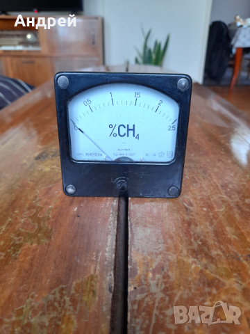 Стара измервателна система,CH4 метър