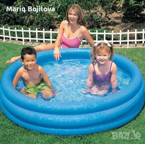 Детски надуваем басейн I n t e x 58426NP насладете се на летното забавление, снимка 1