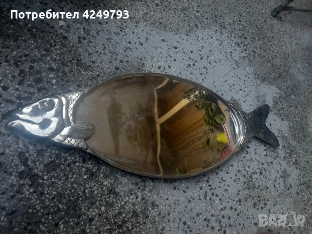 Плато, поднос посребрен , снимка 2 - Антикварни и старинни предмети - 51841222