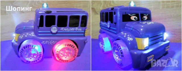 Интерактивни ефектни музикални светещи коли, снимка 4 - Музикални играчки - 31363860