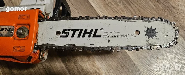 Електрическа резачка STIHL E 14 Q Quickstop – оригинална, Германия“, снимка 14 - Моторни триони/резачки - 55773710