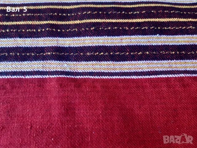 Стар тънък вълнен плат за пояси , пояс , носия, снимка 7 - Антикварни и старинни предмети - 56208316