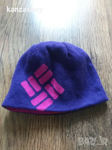 columbia - зимна детска шапка КАТО НОВА 2-лицева, снимка 5 - Шапки - 48787745