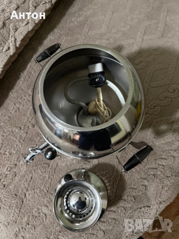 Луксозен руски самовар от алпака НОВ., снимка 3 - Антикварни и старинни предмети - 53211167