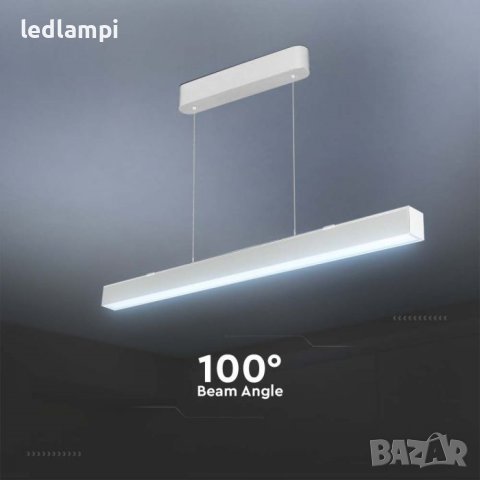 LED Линеен Осветител 40W Бял 3в1 SAMSUNG чип – 5 Години Гаранция, снимка 5 - Лед осветление - 42779357