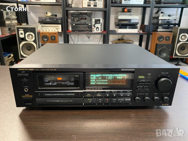 Висок клас касетен дек Onkyo, снимка 9 - Декове - 51203746