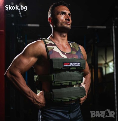 Утежнена Тренировъчна Жилетка С Регулируемо Тегло – Moro 30 Кг (30 Х 1 Кг), снимка 4 - Фитнес уреди - 40771302