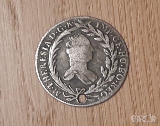 Антични сребърни монети М Тереза 1764 Фердинанд и възрожденски пръстен, снимка 3 - Нумизматика и бонистика - 31603492