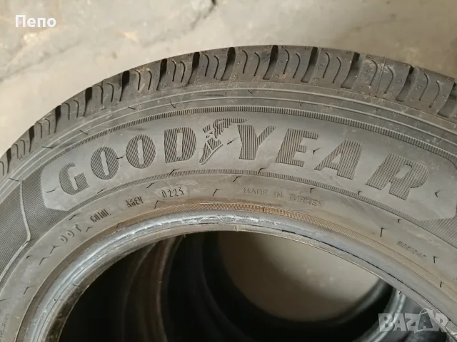 4бр. летни гуми Goodyear  215/65/16С бусови дот 2025 Нови!!!, снимка 3 - Гуми и джанти - 55769113