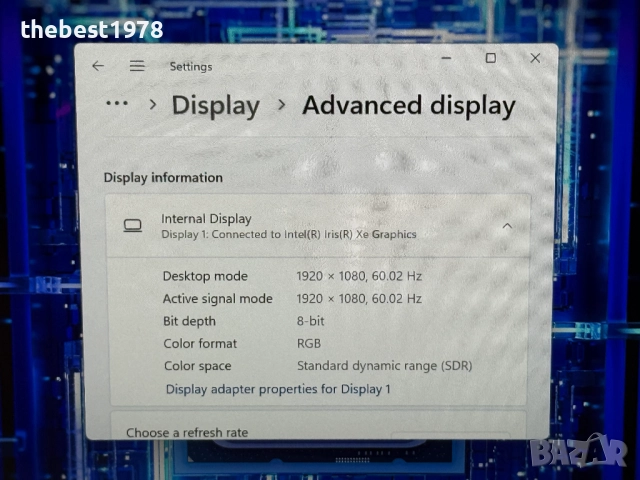 13.3 Dell Latitude 5330`Core i5-1245U/16GB RAM/512GB SSD/Бат 6ч/400 Nits, снимка 9 - Лаптопи за работа - 51658797