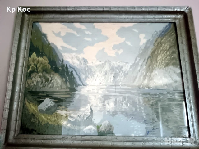 ръчно изработените гоблени по оригинални схеми с висококачествени материали, снимка 2 - Други ценни предмети - 50998859