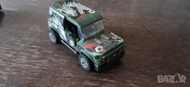 Количка от конструктор 